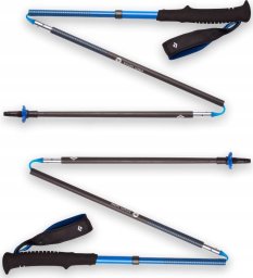 Black Diamond Black Diamond Trekking Poles Distance Carbon Z (blue, 1 pair, 115 cm)