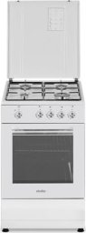 Kuchenka Simfer Simfer | Cooker | 4401SGRBB.1 | Hob type Gas | Oven type Gas | White | Width 50 cm | Depth 55 cm | 49 L