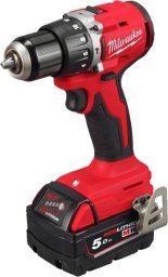 Wiertarko-wkrętarka Milwaukee Akum. smūg. suktuvas-gręžtuvas M18 BLPDRC-502C 18V 2x5,0Ah Li-Ion