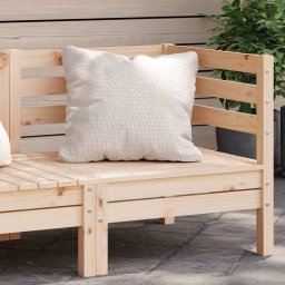 vidaXL vidaXL Ogrodowa sofa narożna, lite drewno sosnowe