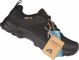 Buty trekkingowe męskie American Club Męskie buty trekkingowe American Club WT-169/24 czarne buty sportowe 42