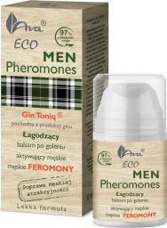  Ava AVA LABORATORIUM_Eco Men Pheromonoes łagodzący balsam po goleniu aktywujący męskie feromony 50ml