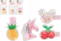 Teka Spinki kolorowe do włosów dla dziewczynki mix