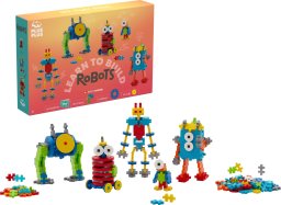 Teka Klocki Plus-Plus Naucz się budować Roboty 275el