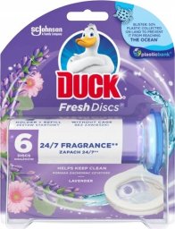 duck ŻELOWE KRĄŻKI Z APLIKATOREM A6 DUCK FRESH LAWENDA