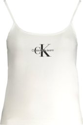  Calvin Klein BIAŁY T-shirt damski CALVIN KLEIN XS EU