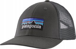  Patagonia Patagonia P-6 Logo Lopro Trucker Hat Men Grey