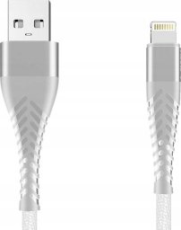 Kabel USB eXtremestyle Kabel Lightning z oplotem Spider (1.5 m, biały)