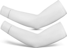 RockBros Rękawki Kolarskie Rockbros XT9002W Białe (2 szt.) Ochrona i Komfort dla Kolarzy