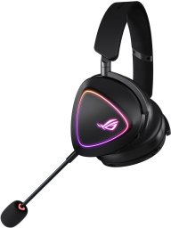 Słuchawki Asus ROG Delta II Czarne (90YH03W0-BHUA00)