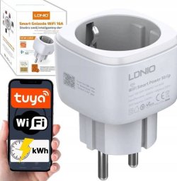  Luxury Inteligentne GNIAZDKO SMART WiFi TUYA Watomierz