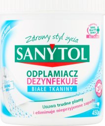  SANYTOL Odplamiacz dezynfekujący w proszku do białego SANYTOL 450g