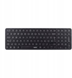 Klawiatura Rapoo RAPOO Klawiatura E9310M Bezprzewodowa 2.4GHz Bluetooth CZ/SK czarny