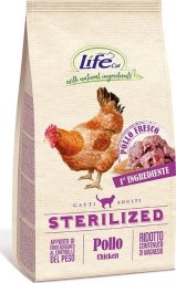  Life Pet Care Life Cat Sucha Karma dla Kota po Sterylizacji Kurczak 400g