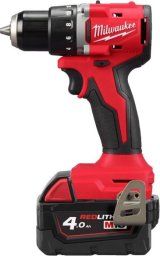 Wiertarko-wkrętarka Milwaukee Akum. suktuvas-gręžtuvas M18 BLDDRC-402C 18V 2x4,0Ah Li-Ion