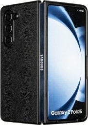Beline Beline Etui Leather Case Sam Z Flip 6 czarny/black