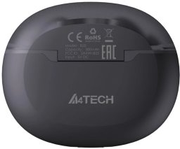 Słuchawki A4Tech A4tech Bezdrátové sluchátka B25, TWS, Bluetooth, šedá