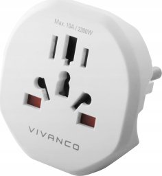  Vivanco Vivanco travel adapter World-EU (39615)