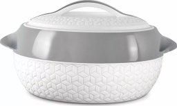 Milton casserole Matrix 2.5, grey/white