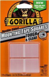 Gorilla Sports Gorilla tape Mounting Tape Squares 24pcs