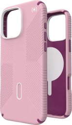 Speck Speck Presidio2 Grip ClickLock & MagSafe - Etui iPhone 16 Pro Max (Wednesday Pink / Boysenberry Purple / White)