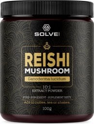 Solve SOLVE LABS REISHI EKSTRAKT 10:1 PROSZEK 100G