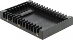 Kieszeń Delock DELOCK 3.5 Einbaurahmen für 2.5 SATA Laufwerk schwarz