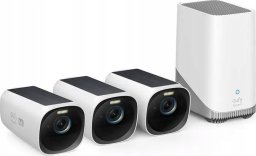 Kamera IP Canyon eufyCam S330 (eufyCam 3) - Videoserver + Kamera(s) - drahtlos (Wi-Fi) - 3 Kamera(s) - CMOS - Schwarz, weiss