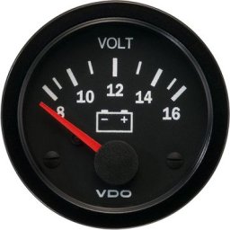 VDO Zegar VDO 52mm - Volt 12V (8-16V)