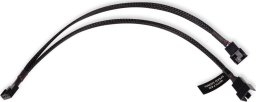 Alphacool Alphacool Y-Splitter 4-Pin auf 2x 4-Pin PWM 30cm - schwarz
