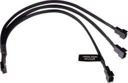 Alphacool Alphacool Y-Splitter 4-Pin auf 3x 4-Pin PWM 30cm - schwarz