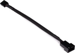 Kabel zasilający Alphacool Alphacool Lüfterkabel 4-Pin auf 4-Pin Verlängerung 15cm - schwarz