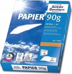  AVERY Avery Premium 2563 - Vit - A4 (210 x 297 mm) - 90 g/m² - 500 ark vanligt papper