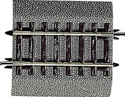 Roco 42513 H0 RocoLine (med ballast) Lige spor 57.5 mm