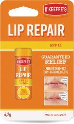 Okeeffes Lip Repair SPF z filtrem przeciwsłonecznym - 4,2 g.