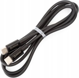 Kabel USB Platinet USB-C - USB-C 1 m Czarny (PSCCC120TB)