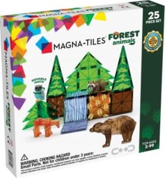 Magna Tiles Magna-Tiles - Forest Animals 25 pcs set - (90224)