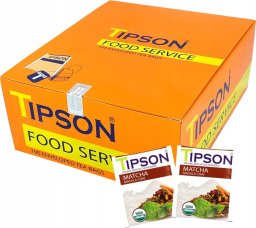 Tipson Tipson ORGANIC MATCHA MASALA HORECA zielona herbata imbir cynamon goździki - w kopertach 100 x 1,5 g