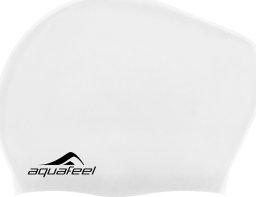  Aquafeel Swimming cap silicone AQUAFEEL 30404 10 white  long hair