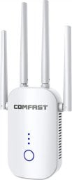 Access Point Comfast Comfast WiFi kartotuvas, 1200Mbps, 2.4/5GHz, 4 antenų, sieninis