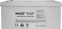  Maxx Akumulator żelowy Maxx 200Ah 12V