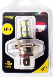  Sourcing H4 LED BULB 18SMD 5050 WHITE 1 PC