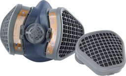 elipse Puskaukė GVS Elipse SPR512 su A1 filtrais, dydis M/L