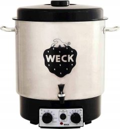 Jata WECK Preserving Cooker Stainless Steel with Clock and Tap