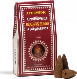 Satya KADZIDEŁKA STOŻKI COFAJĄCE AYURVEDIC DRAGONS BLOOD