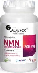 Aliness ALINESS NMN Z RESWERATROLEM 300MG/100MG 30 KAPSUŁEK VEGE