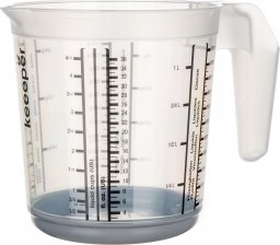 Lumarko Dzbanek Z Miarką I Funkcją Antypoślizgową 1l Nordic Grey (10491) Lumarko!