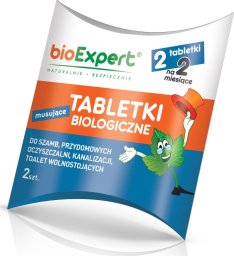  Eko House Tabletki biologiczne 2 szt. do szamb i przydomowych oczyszczalni ścieków