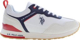  U.S. Polo BIAŁE MĘSKIE BUTY SPORTOWE W NAJLEPSZEJ CENIE US POLO 45