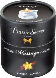 Polheaven Świeca do masażu Wanilia 80 ml Plaisir Secret